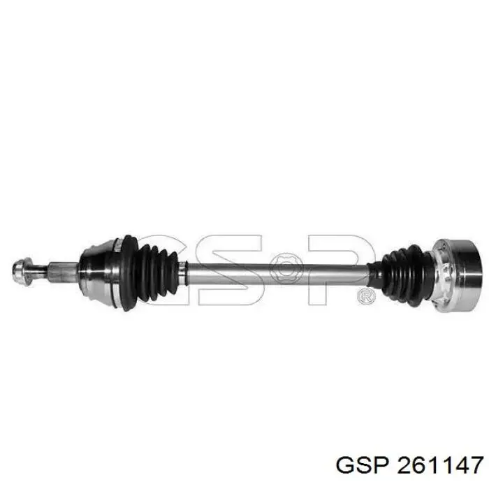 Піввісь передня, права GSP 261147 ціна, від 123.87 USD