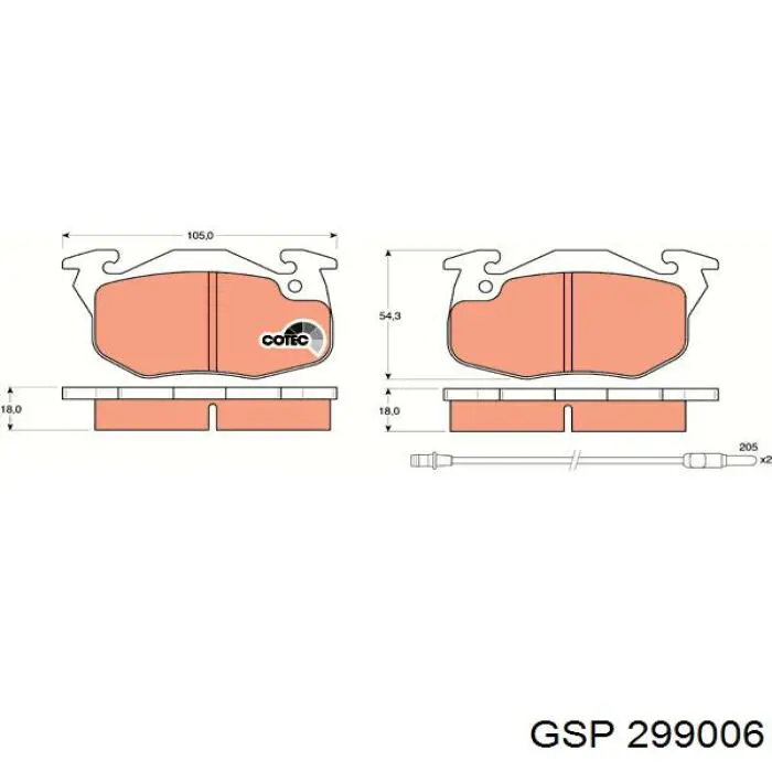 Привід передній лівий Trakmotive/Surtrack 300269 ціна, від 54.05 USD