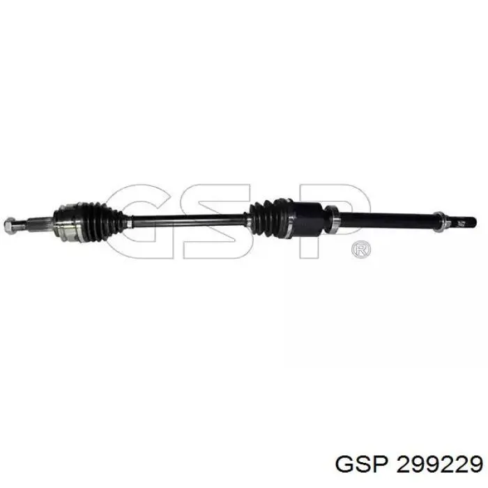 Піввісь передня, права GSP 299229 ціна, від 85.26 USD