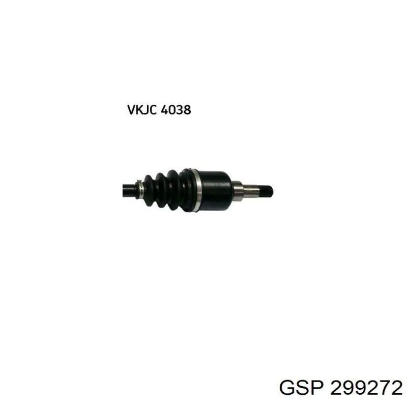 Привід передній лівий GSP 299272 ціна, від 77.46 USD