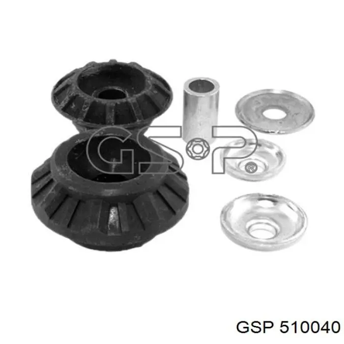 Опора амортизатора заднього GSP 510040 ціна, від 1.78 USD