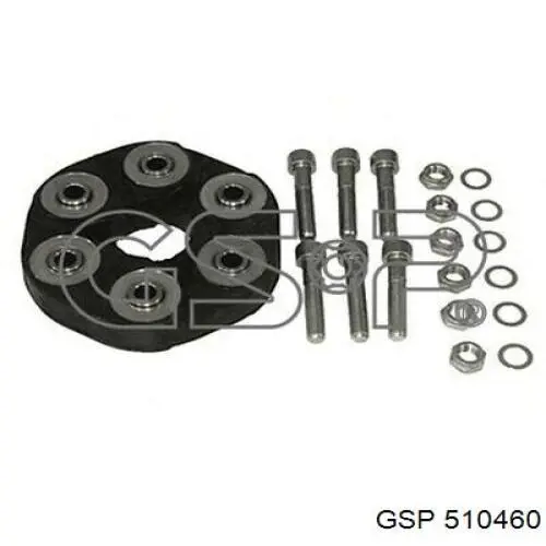 Купити A1244110015 Mercedes Муфта кардана еластична, задня