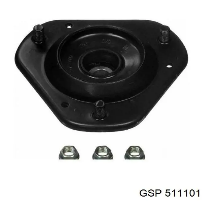 Кріплення переднього амортизатора на Toyota Corolla  E9