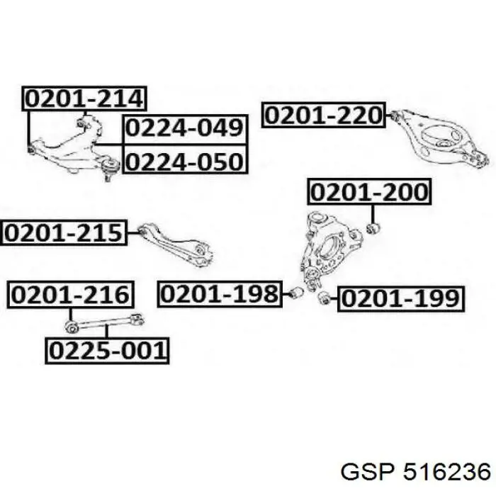 Купити 516236 GSP 