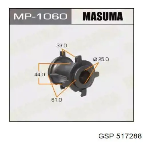 Втулка стабілізатора заднього QUINTON HAZELL EMB7401 ціна, від 4.91 USD