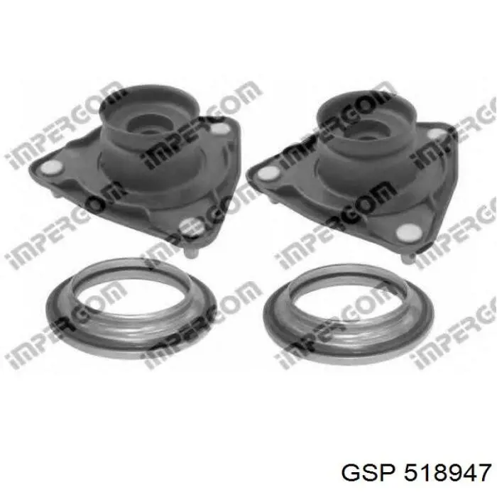 Опора стійки амортизатора переднього GSP 518947 ціна, від 22.52 USD