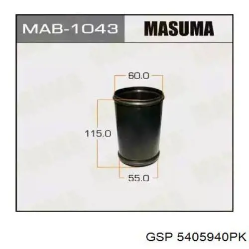Буфер-відбійник амортизатора заднього Tashiko TS3413 ціна, від 12.63 USD