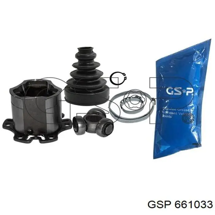 VW502G Driveshaft ШРКШ внутрішній, передній