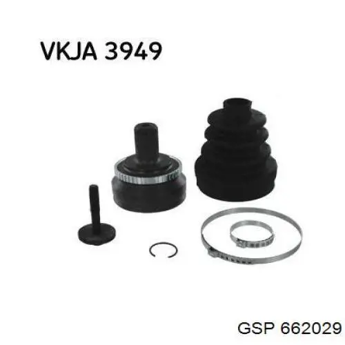 ШРКШ внутрішній, передній, правий GSP 662029 ціна, від 55.20 USD