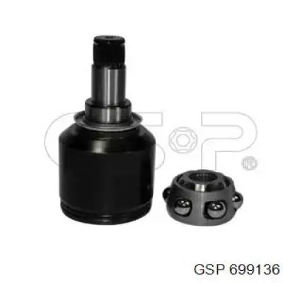 Шарнір кутових швидкостей передній лівий GSP 699136 ціна, від 36.68 USD