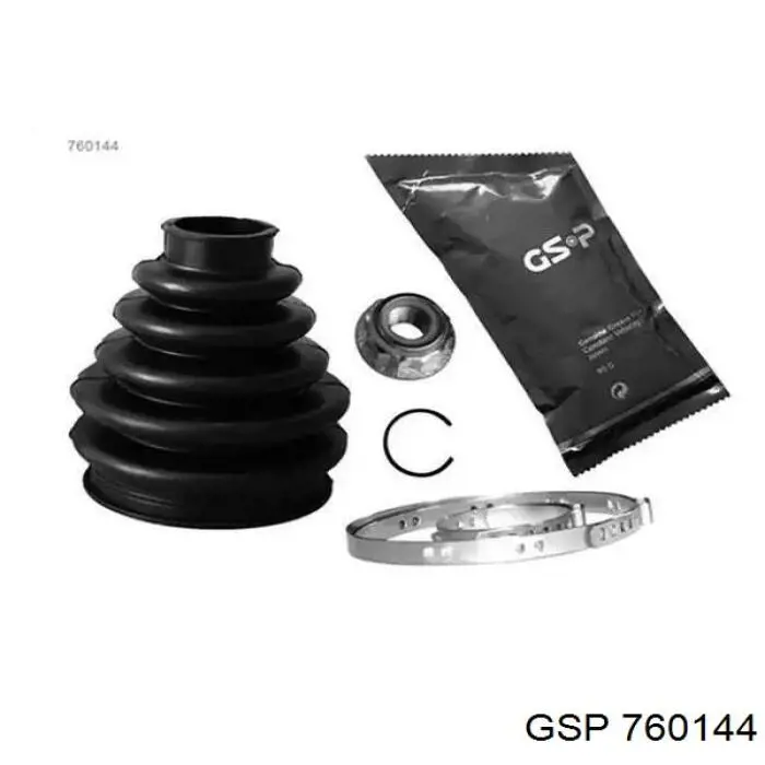Купити 760144 GSP Пильник шарніра кутових швидкостей внутрішній передній