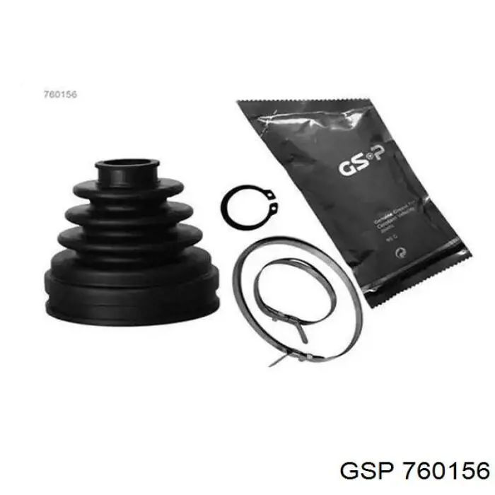 Пильник гранати внутрішній, передній півосі GSP 760156 ціна, від 5.79 USD