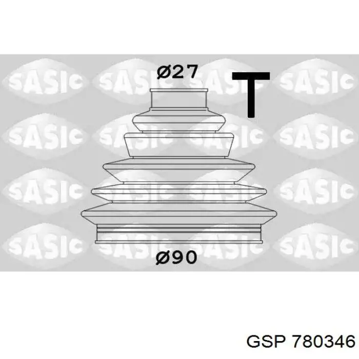 Пильник ШРУСа зовнішній 0021142 GKN-Spidan