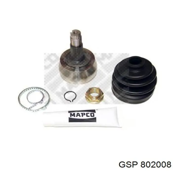 Граната колісна GSP 802008 ціна, від 21.69 USD