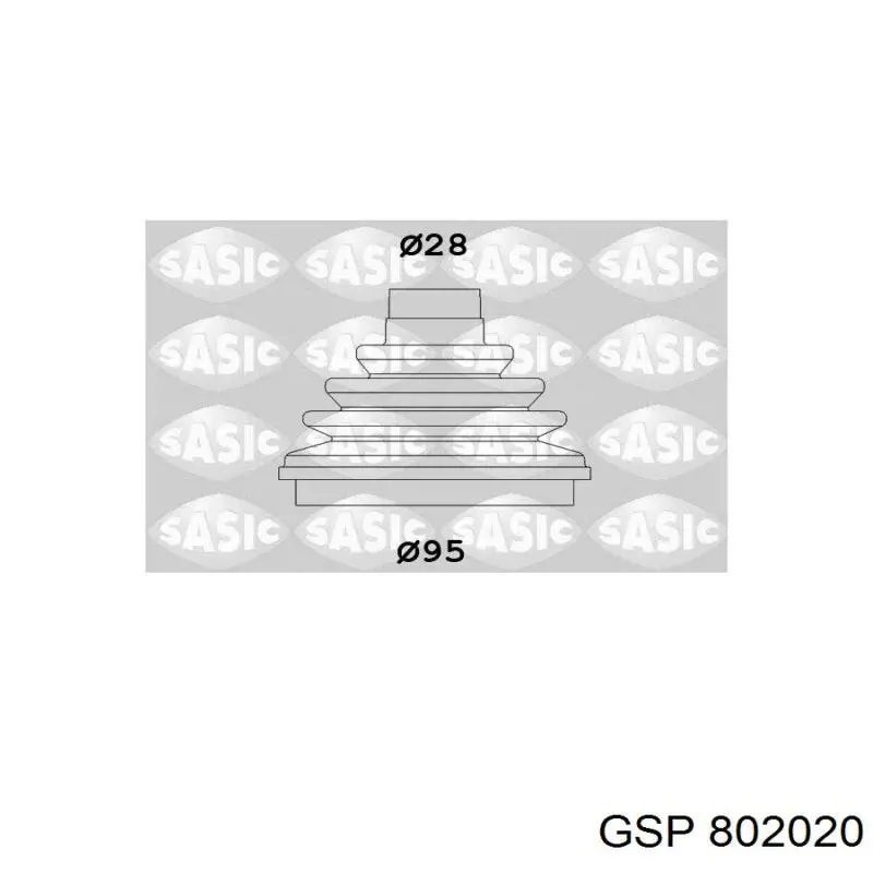 Граната колісна GSP 802020 ціна, від 23.83 USD