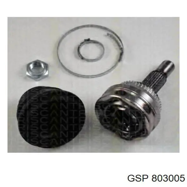 Граната колісна GKN-Spidan 22572 ціна, від 30.18 USD
