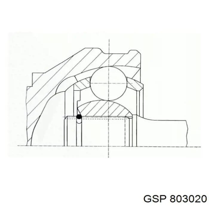 Граната колісна GSP 803020 ціна, від 26.46 USD