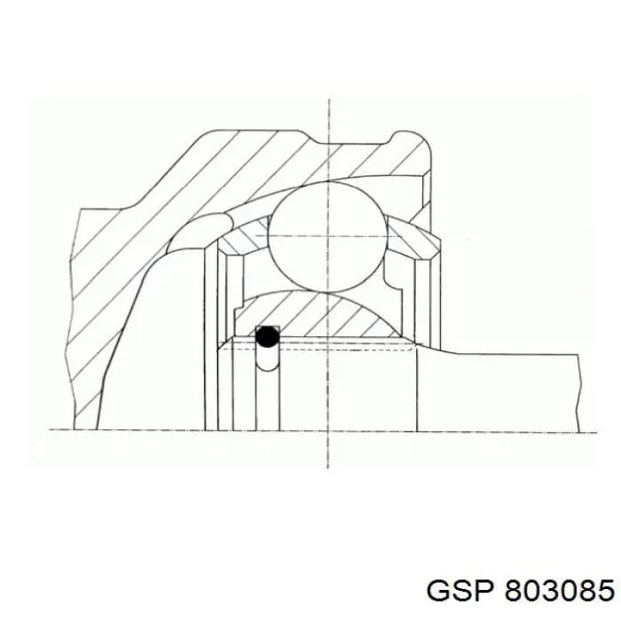 Граната колісна GSP 803085 ціна, від 36.34 USD