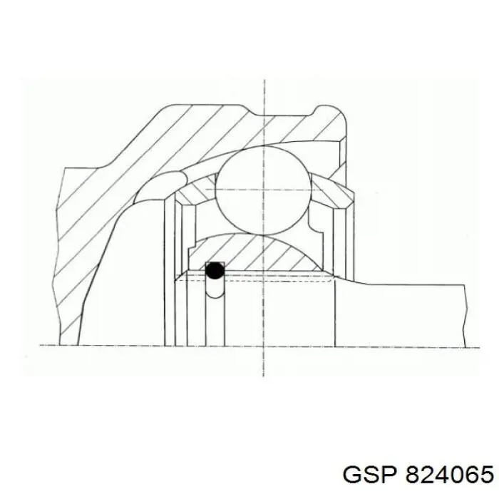 TOJ0159 Magneti Marelli Граната зовнішня