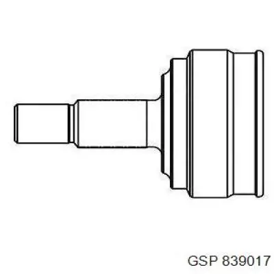 ШРУС зовнішній передній 839017 GSP