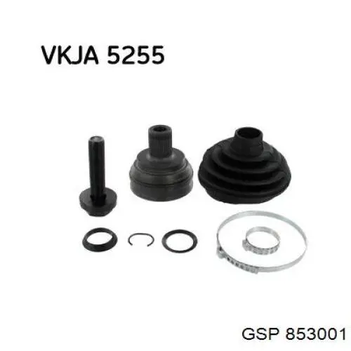 ШРУС зовнішній передній 1K0407311F VAG