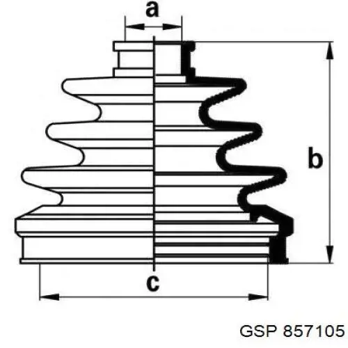 Граната колісна GSP 857105 ціна, від 25.94 USD