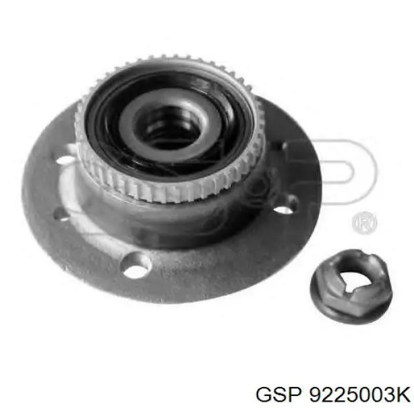 Маточини задніх коліс GSP 9225003K ціна, від 36.47 USD