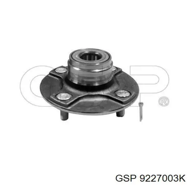 Маточини задніх коліс GSP 9227003K ціна, від 41.30 USD