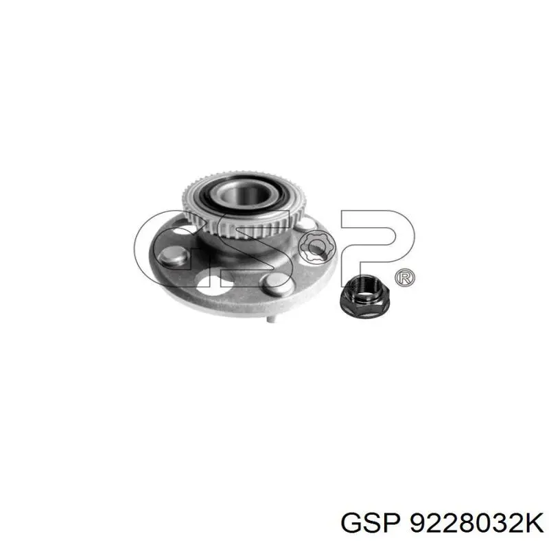 Маточини задніх коліс GSP 9228032K ціна, від 32.55 USD