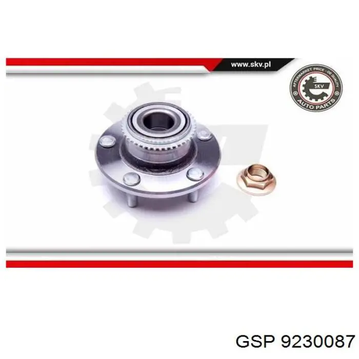 Купити 9230087 GSP Підшипник ступиці колеса