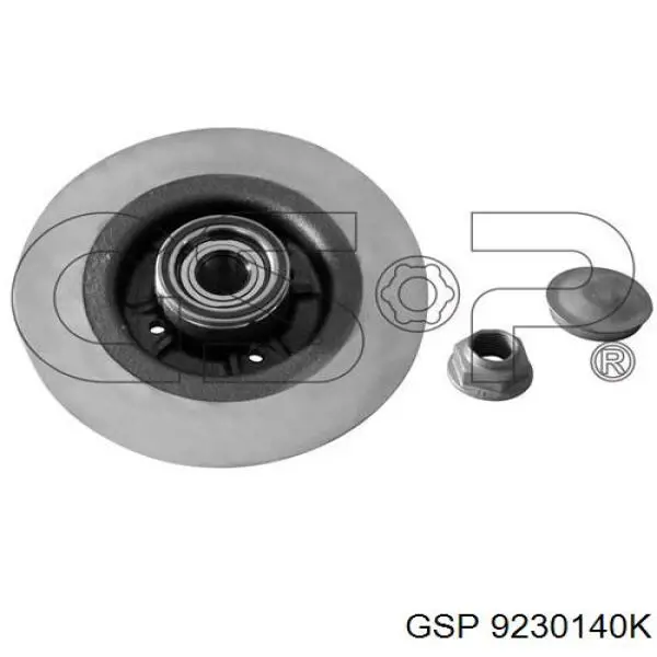 Купити 9230140K GSP Диск заднього гальма