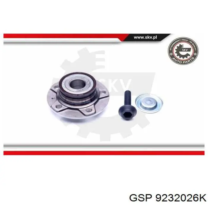Купити 9232026K GSP Підшипник ступиці колеса