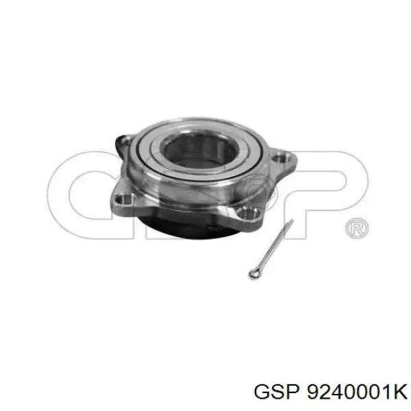 Комплект підшипник маточини передньої GSP 9240001K ціна, від 25.36 USD