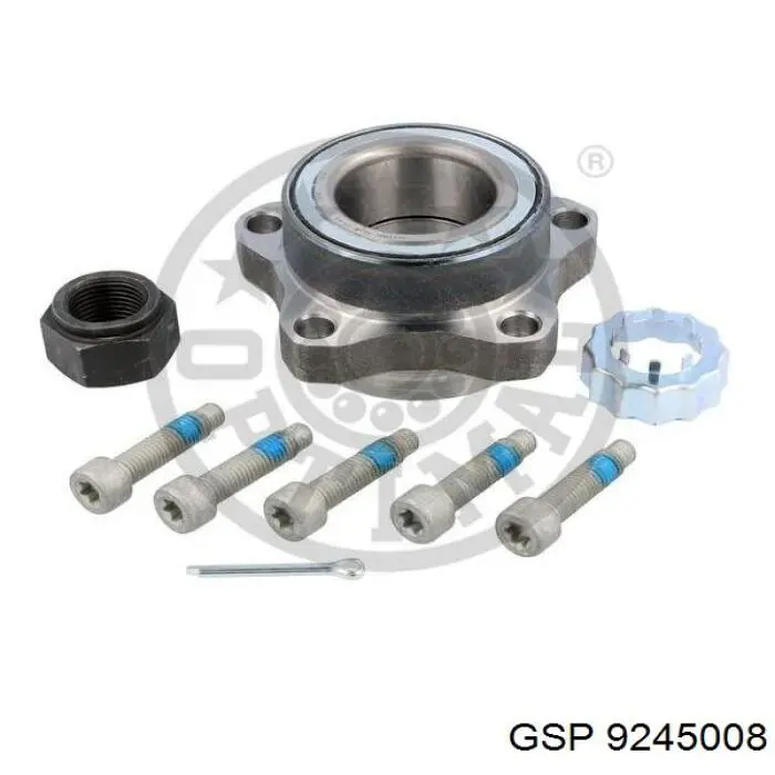 Комплект підшипник маточини передньої GSP 9245008 ціна, від 32.31 USD