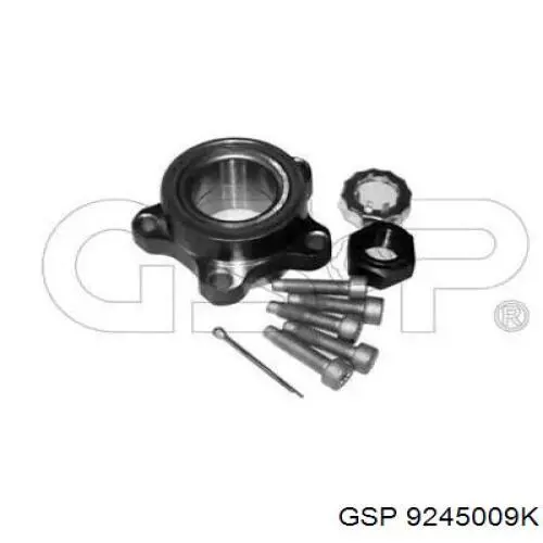 Комплект підшипник маточини передньої GSP 9245009K ціна, від 30.33 USD