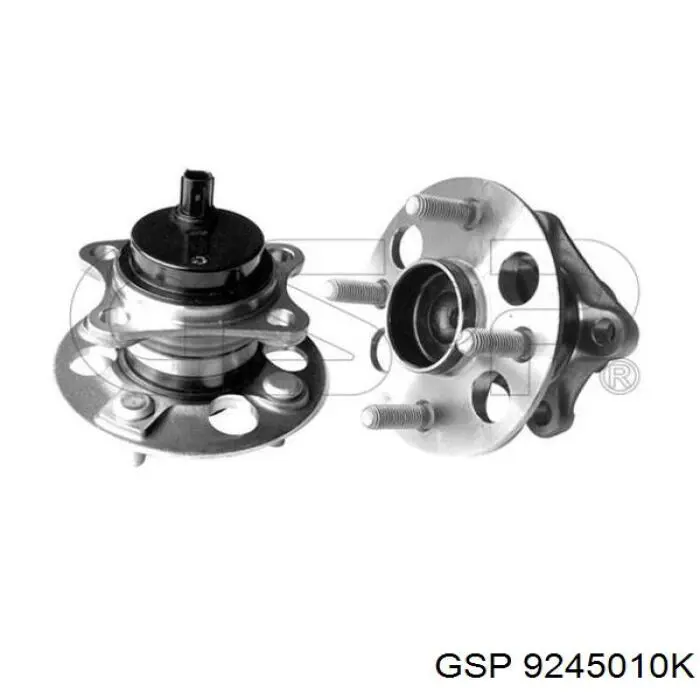 Підшипник маточини передньої/задньої GSP 9245010K ціна, від 31.54 USD