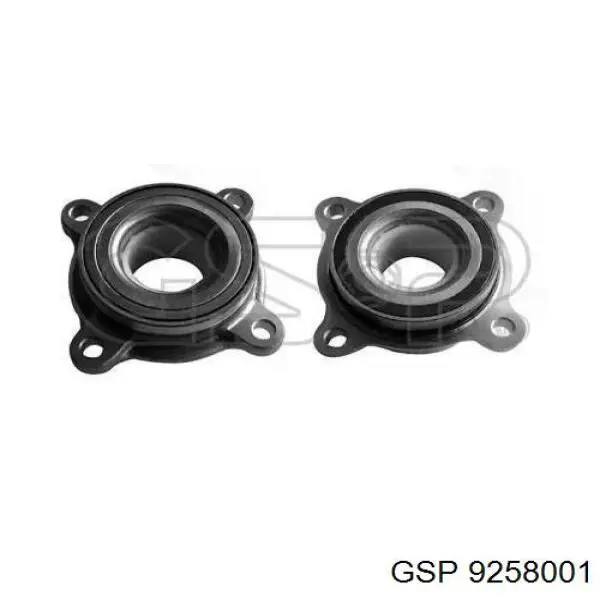 Комплект підшипник маточини передньої GSP 9258001 ціна, від 38.71 USD