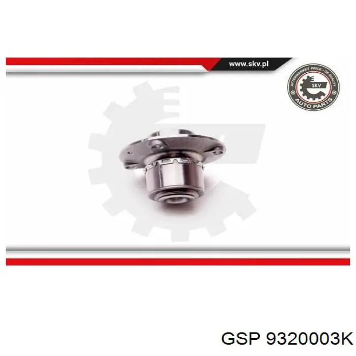 9320003K GSP Маточина (передня)