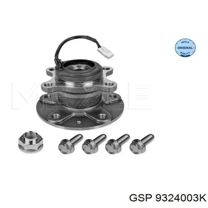 Маточини задніх коліс GSP 9324003K ціна, від 66.37 USD