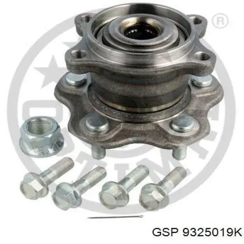 Маточини задніх коліс GSP 9325019K ціна, від 54.85 USD