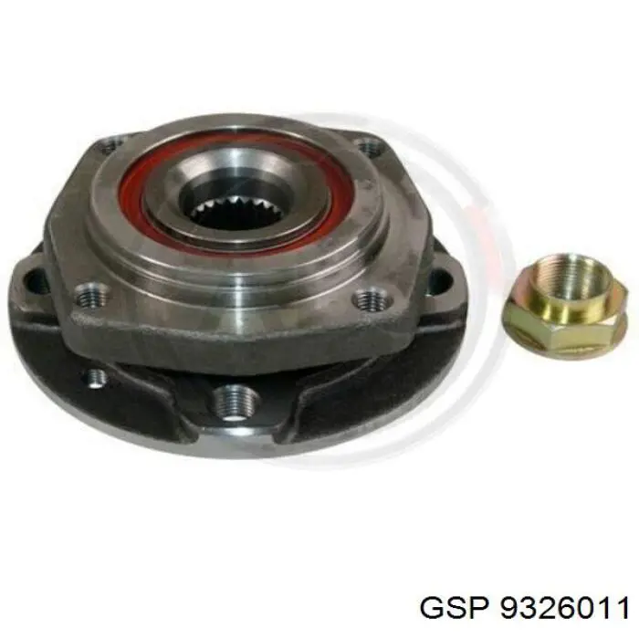 Маточина колеса передня GSP 9326011 ціна, від 78.73 USD