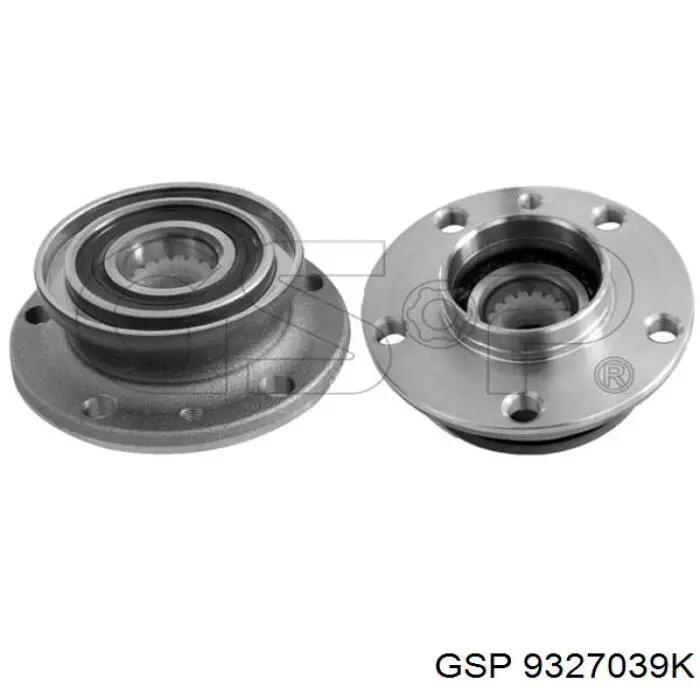 Маточина колеса передня GSP 9327039K ціна, від 51.87 USD