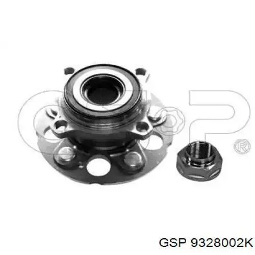Маточини задніх коліс GSP 9328002K ціна, від 58.68 USD