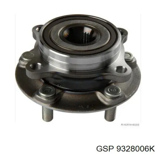 Маточина колеса передня GSP 9328006K ціна, від 53.91 USD
