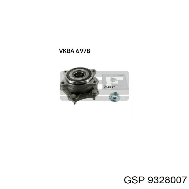 Купити 9328007 GSP Маточини передніх коліс