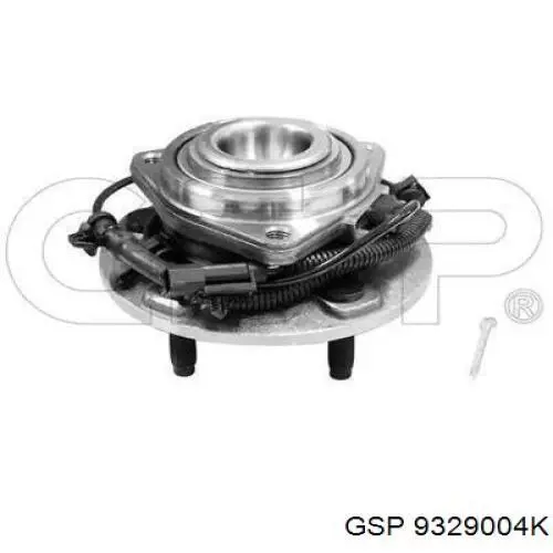 Маточина колеса передня GSP 9329004K ціна, від 82.78 USD