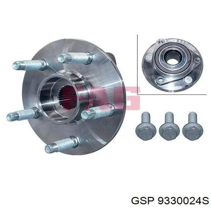 9330024S GSP Маточина задня