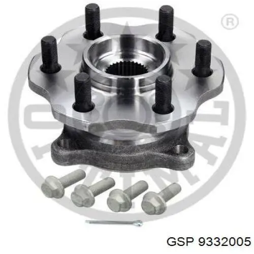 Маточини задніх коліс GSP 9332005 ціна, від 66.88 USD