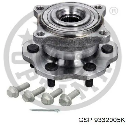 Маточини задніх коліс GSP 9332005K ціна, від 70.47 USD