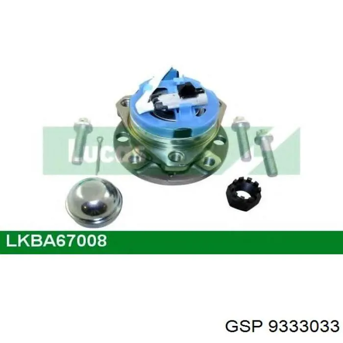 Купити 9333033 GSP Маточини передніх коліс